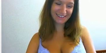 Cute Teen Does A Striptease