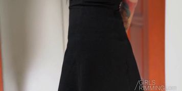 nasty adel asanty giving a messy rimjob and get big ass fucked