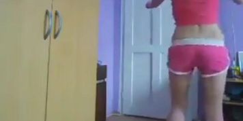 Dancing home webcam