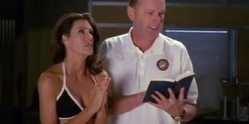 Jaime Bergman Underwear Scene  in Son Of The Beach