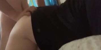 Getting fucked from behind  My FIRST amateur video (No Face)