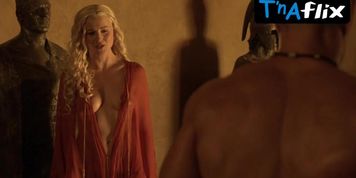 Lucy Lawless Underwear Scene  in Spartacus