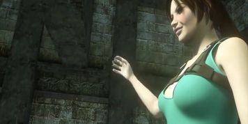 Lara Croft Belly Inflation 2 (Jamie Lee, Lara Craft)
