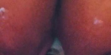 Masterbating close up 