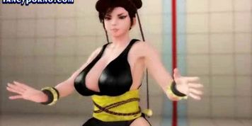 Animated gets fucked by black dick