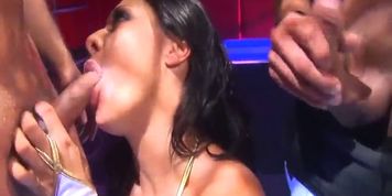 Double Anal For Space Kitten Sandra Romain