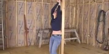 Hazel gets kidnapped, bound and disrobed