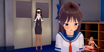 MMD SEX IDOLMASTER Lesbians - Girls