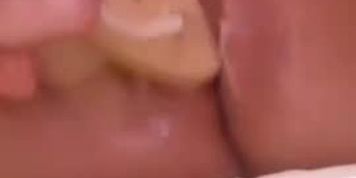 Extreme insertion pussy