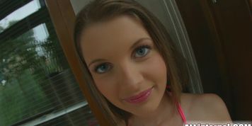 ALL INTERNAL - Bubble butt teen gets big anal creampie