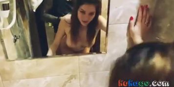 Blowjob in the shower Dirty sex in the Hotel