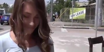 Pickups With Kirsten Lee - Fucked For Money In Public