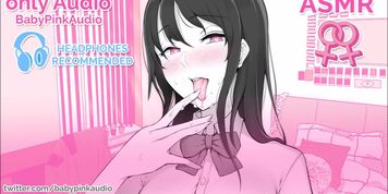 (ASMR) Your celebrity crush fingers you! (Lesbian Roleplay)(Gentle Dom)(Only Audio)