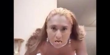 DomLeslieTs plays with milk
