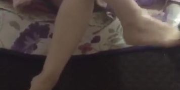@tici_feet tici feet tici_feet IG dangling my black sandal (preview)