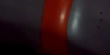 Flashing granny on bus