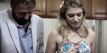 PRETTYDIRTY - Cute 19yo babe drilled by stepdads friend