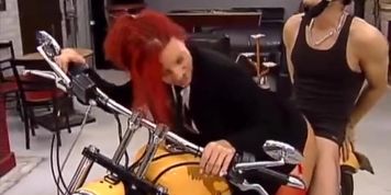 Horny Biker