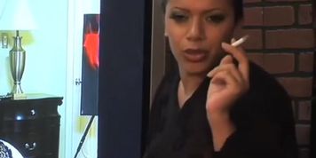Alexis Silver  mean girl smoking (Carla Cougar)