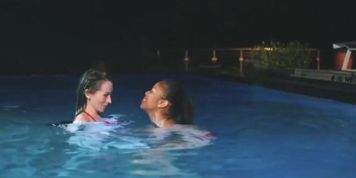 spoiled rich girls have threesome at spa ebony british indian gangbang