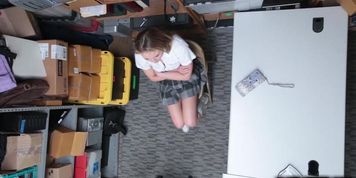 Shoplifters tight pussy fucked so hard by a huge dick (Alyssa Cole)