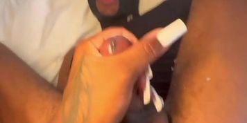Felt so good I had to take the condom off !!! I came,and was.. by tssexykaylafree from OnlyFans | Coomer