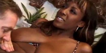 Ebony MILF Fucked In The Ass