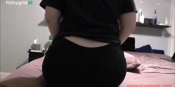 Anal fingering in juicy ass