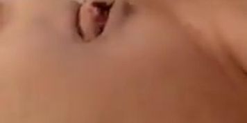 Tongue toy orgasm 
