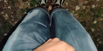 Wetting my Jeans Shorts in the Forest and Taking a Dip (River Donovan)