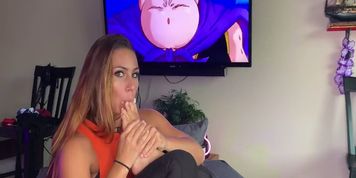 DBZ Self Feet Worship