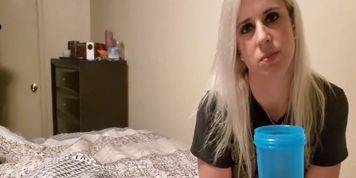 Hot Milf seducing step son for hot joi blow job