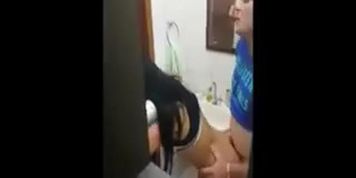 The boyfriend calls, but does not know who is cheating