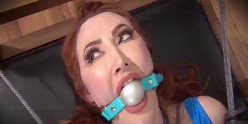 Kendra James Swimsuit Bondage