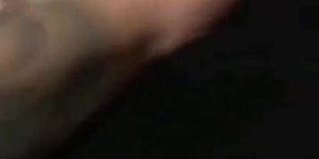 Giving a semen mask to a Chinese girl