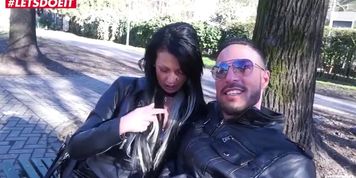 Letsdoeit - Italian Hot Milf Banged Rough On The Casting Couch