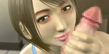 Animated milf enjoys massive dick