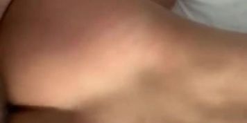 Sexy asian loves it doggy style cumshot