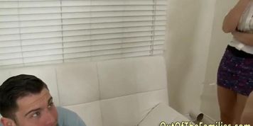 Milf stepmother gets banged