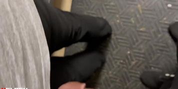 Jerking off near coworker pt.2