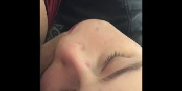 Fat Girl Sucks till Huge Cum Shot
