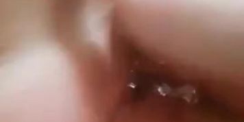 Slovak girl squirting with a help of a friend