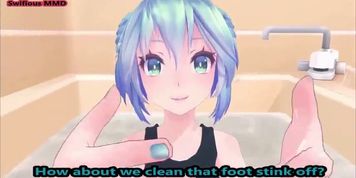 MMD Giantess Swimmers - by Swifious MMD