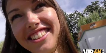 Vip4K.Hunter Meets Girl on Public Beach and has Anal Sex with her