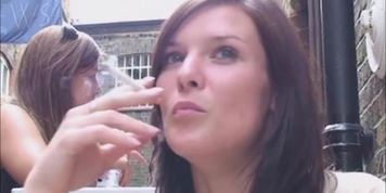Vicky Smoking