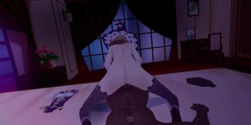 3D anime girl dancing and sex