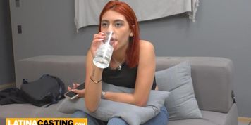 Pierced Tits Latina Newbie Loves Big Dick Drilling   LatinaCasting (Steven Hard)