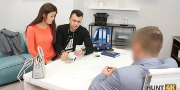 Hunt4K. Man Shares Girlfriend With Car Salesman For Some Discount (Cindy Shine)