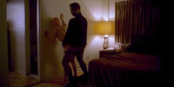 Selma Blair banged rough up against a wall by big dong