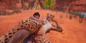 WILD LIFE ZURI PORN / CHEETAH FURRY PORN HD